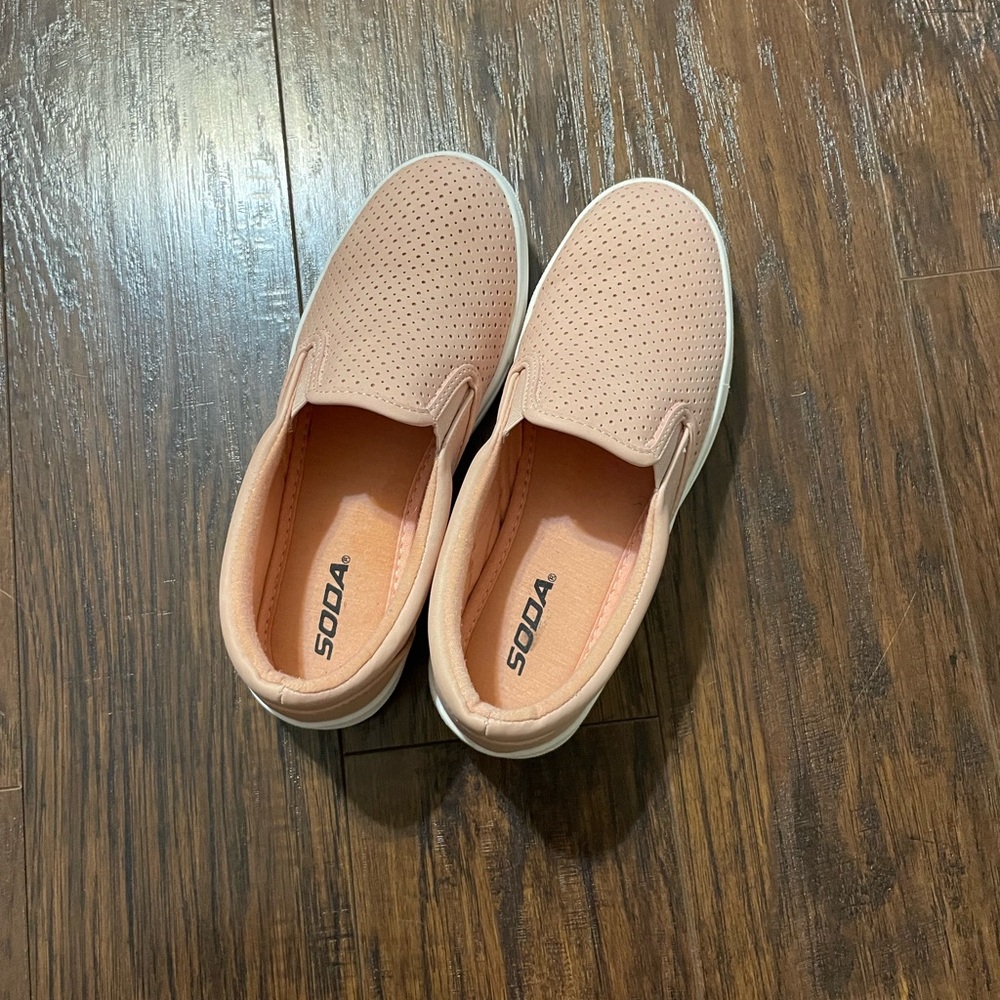 Soda shoes-mauve pink